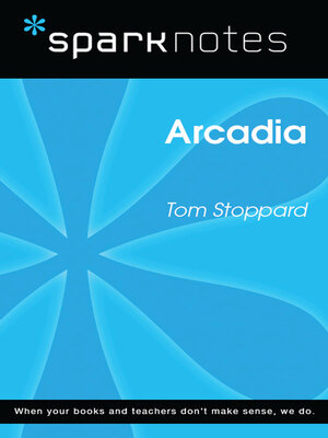 cover image of Arcadia (SparkNotes Literature Guide)